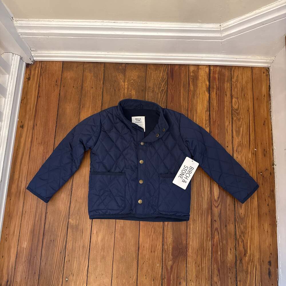 Birch & Stone Toddler Boys Quilted Barn Jacket - Insulated